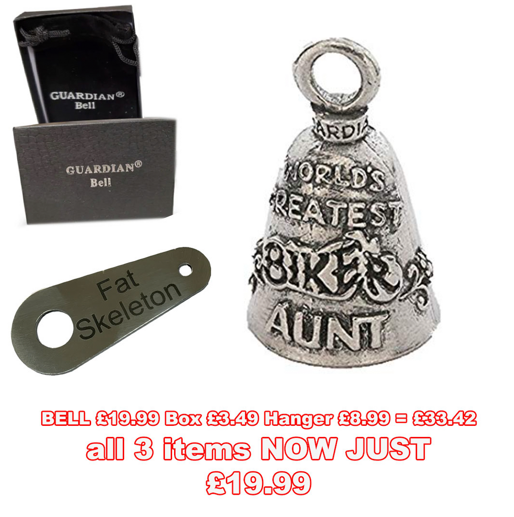 Biker angel bell deals