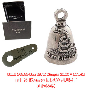 Rattle Snake Don't Tread on Me "Gadsden" Guardian Bell plus Gift Box & hanger