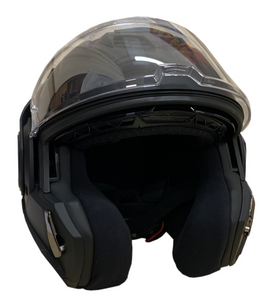 LS2 FF906 ADVANT Special Matt Silver Modular Flip Front Full / Open Face Motorcycle Helmet