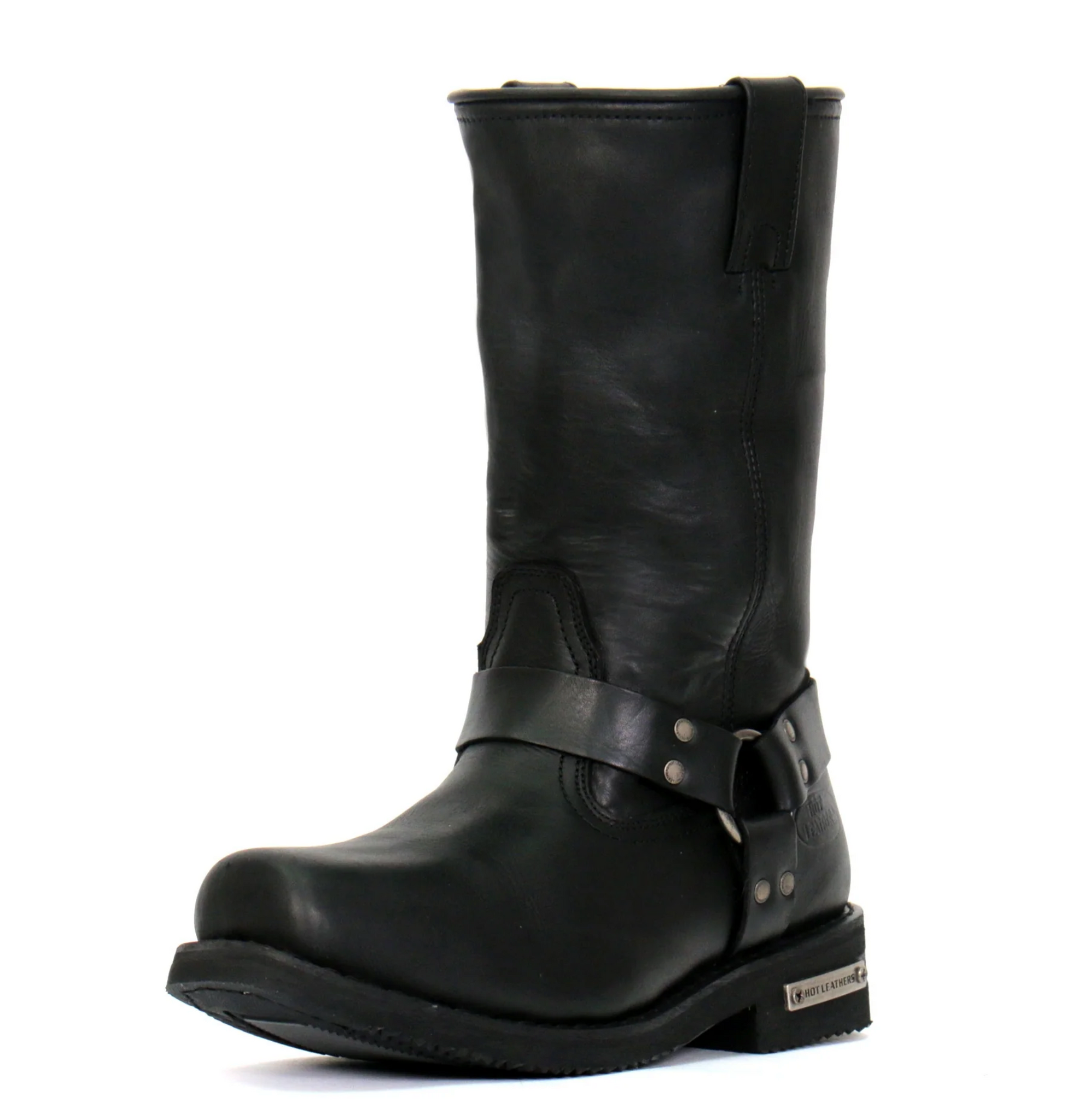 Mens square toe biker 2025 boots