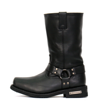 11"  Harness Boots with Square Toe by Hot Leathers BTM1016