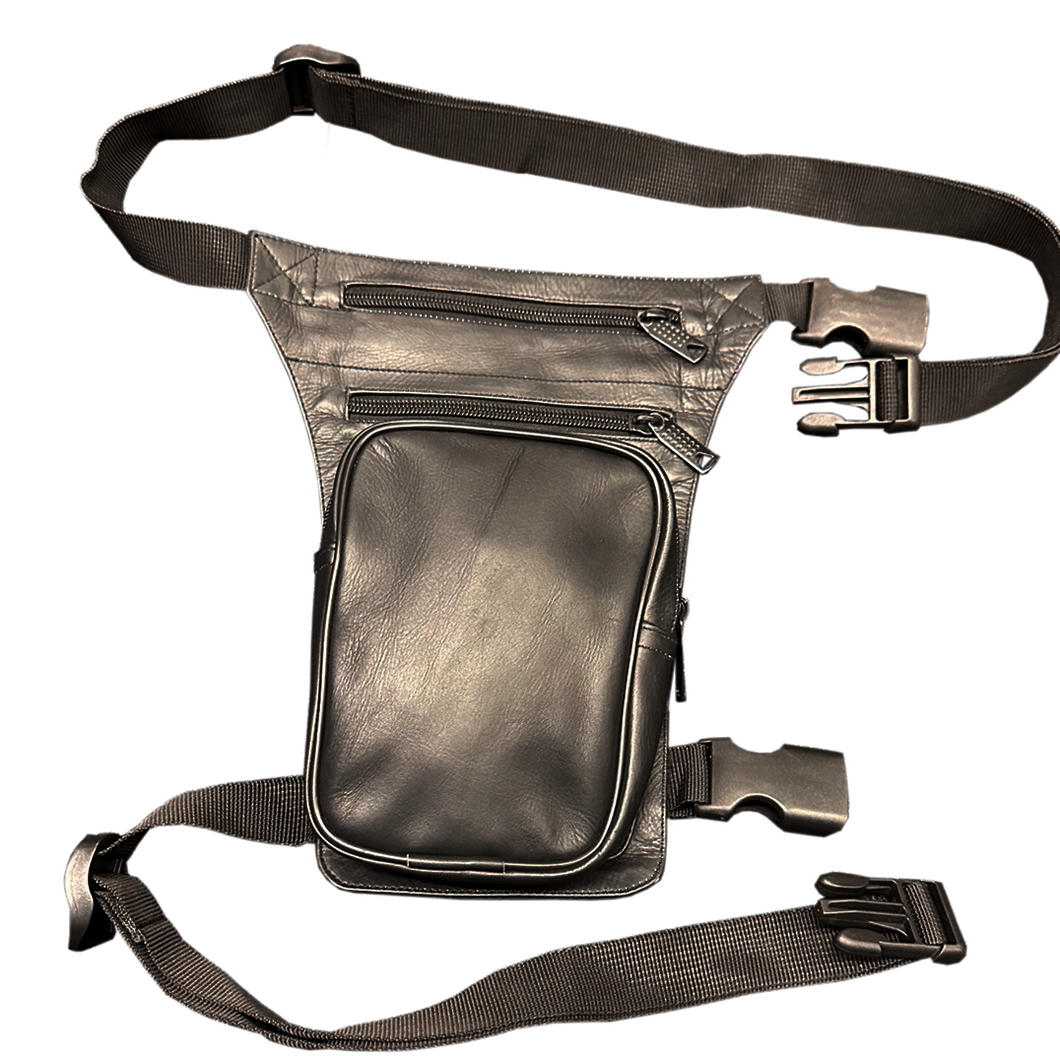 Leather waist bag deals