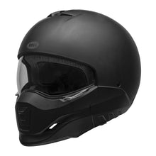 Bell Broozer Hemet Full / Open Face Matt Black Cruiser Helmet, Open Face Helmets - Fat Skeleton UK