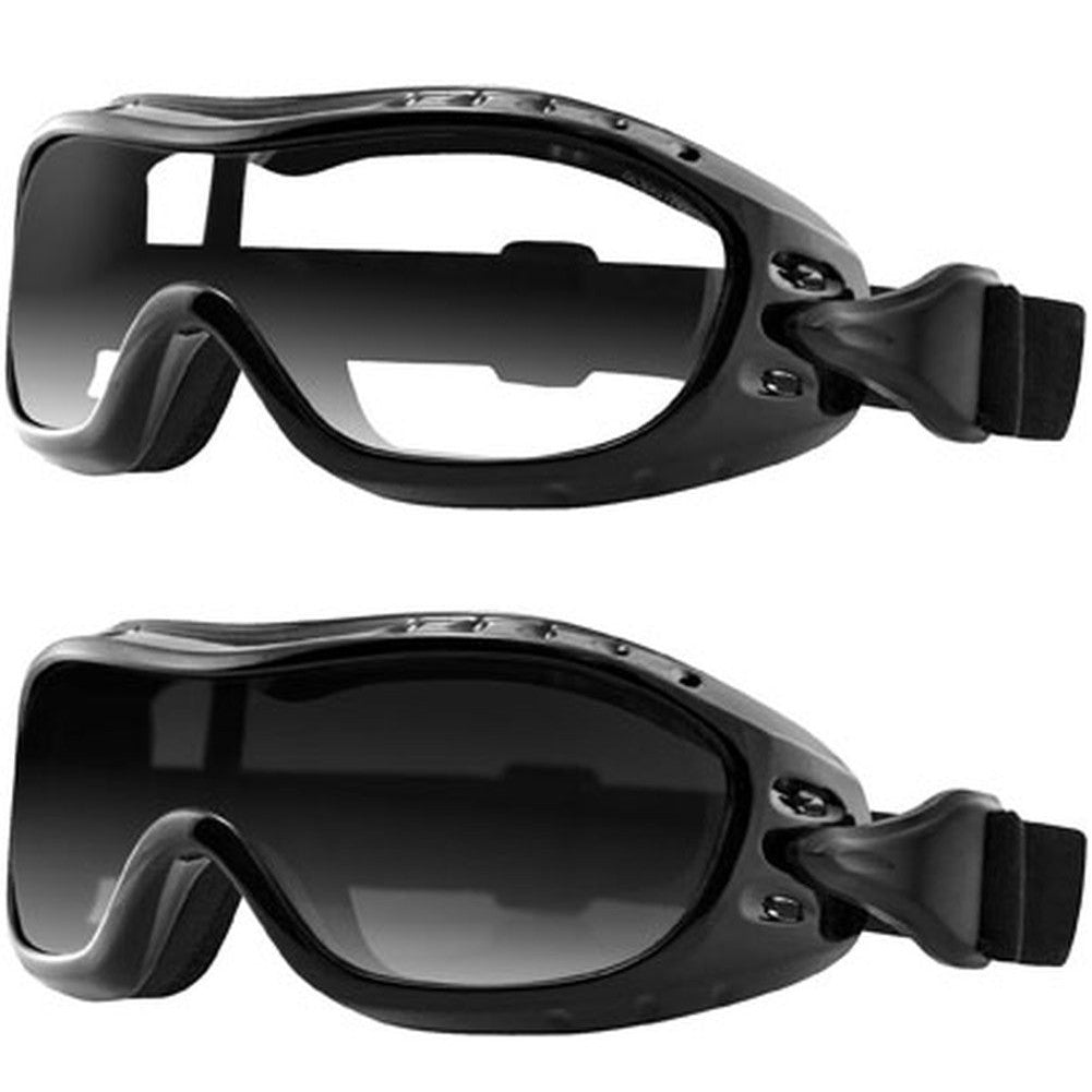 Bobster Night Hawk Goggles - fits over prescription glasses, Eyewear - Fat Skeleton UK