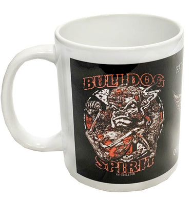Fat Skeleton Bulldog Spirit Mug