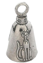 Pussy Cat Guardian Angel Bell, Lifestyle Accessories - Fat Skeleton UK