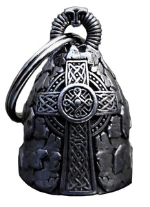 3D Celtic Cross Bell Guardian Gremlin, Lifestyle Accessories - Fat Skeleton UK