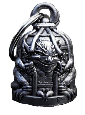 Gremlin in Cage Bell Guardian Gremlin, Lifestyle Accessories - Fat Skeleton UK
