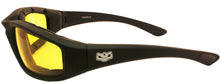 Yellow Lens Fat Skeleton Daytona EVA Foam Padded, Eyewear - Fat Skeleton UK