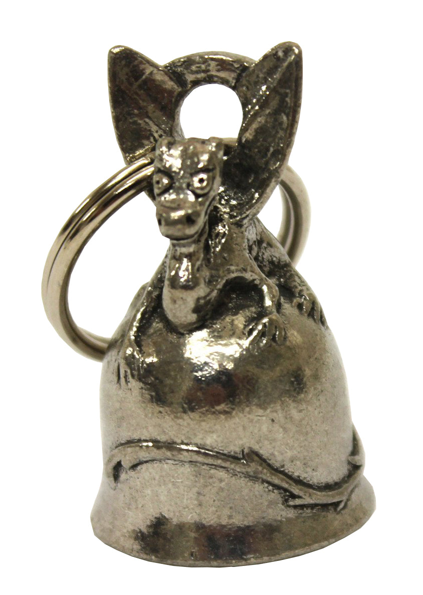 Small Dragon Guardian Angel Bell, Lifestyle Accessories - Fat Skeleton UK