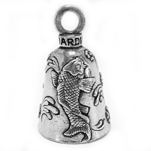 Lucky Koi Fish Guardian Angel Bell, Lifestyle Accessories - Fat Skeleton UK
