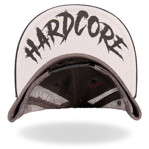 Hardcore Knuckle Duster Mesh Back Trucker Cap, Clothing Accessories - Fat Skeleton UK