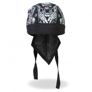 Assassin Skull Pre-Tied Zandana - Bandana, Clothing Accessories - Fat Skeleton UK