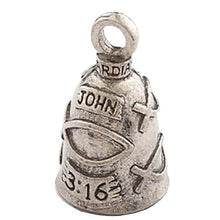 John 3:16 Guardian Angel Bell, Lifestyle Accessories - Fat Skeleton UK