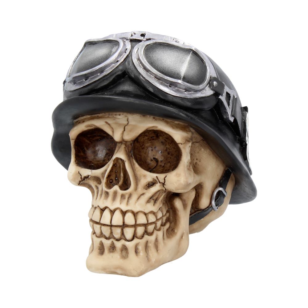 Iron Cross Biker Skull