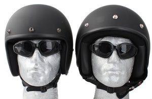 'Love It Leave It' - Daytona Low Profile  D.O.T. Open Face Helmet, Open Face Helmets - Fat Skeleton UK