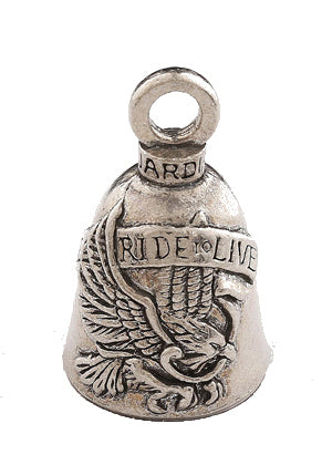 Live to Ride Eagle Bell, Lifestyle Accessories - Fat Skeleton UK
