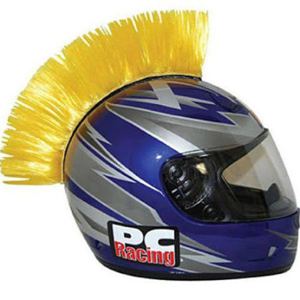 Dirt bike helmet top mohawk
