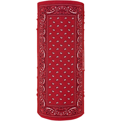 Zan Headwear Red Paisley 