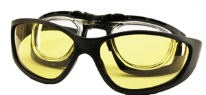 Prescription Rider Eyewear-Yellow to Dark, Eyewear - Fat Skeleton UK