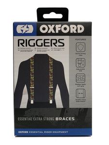 Camo Rider Braces Riggers by Oxford Products