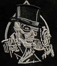 Fat Skeleton ™ Top Hat & Skull Embroidered Trucker Cap