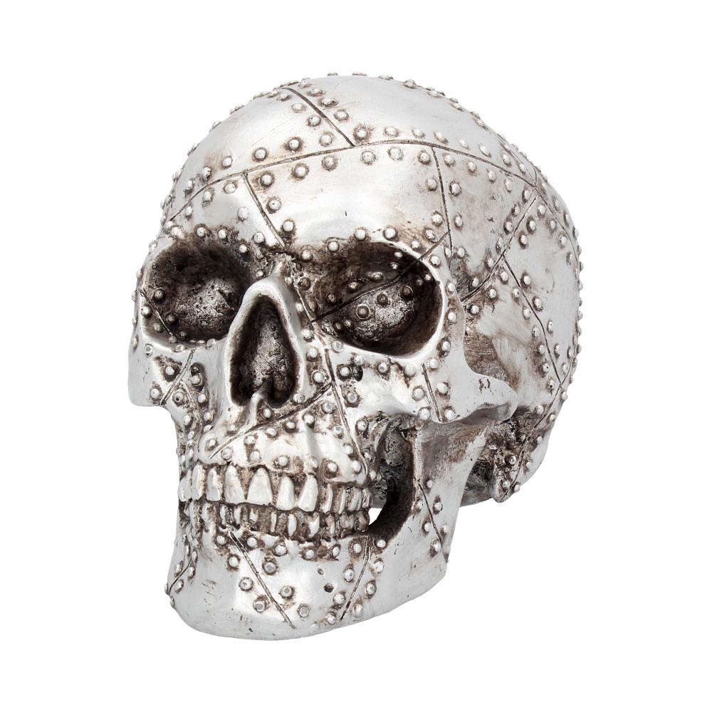 Rivet Head Biker Skull