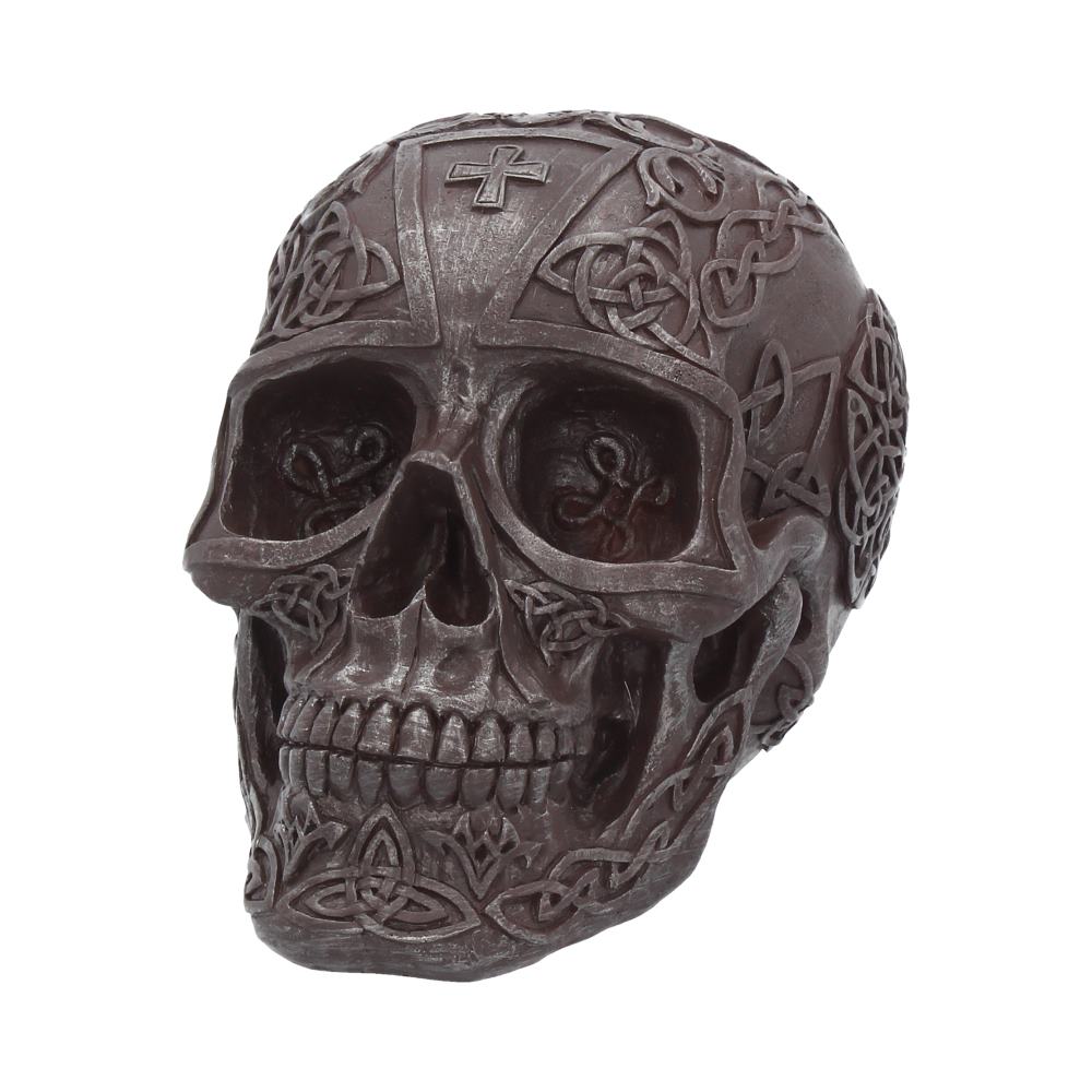 Celtic Iron Biker Skull