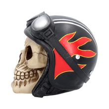 Hell Fire Biker Skull