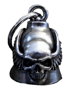 3D Skull & Wings Bell Guardian Gremlin, Lifestyle Accessories - Fat Skeleton UK