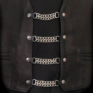 Waistcoat Vest Extender Plain Design, Clothing Accessories - Fat Skeleton UK