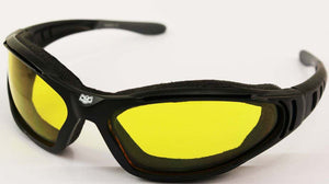 Fat Skeleton Windmaster II Yellow Lens EVA Foam Padded Sunglasses, Eyewear - Fat Skeleton UK