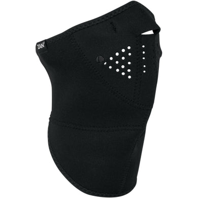 Neo-X Zan Longer Neck 3 Panel Plain Black Design Neoprene Mask, Neck Warmers & Face Masks - Fat Skeleton UK